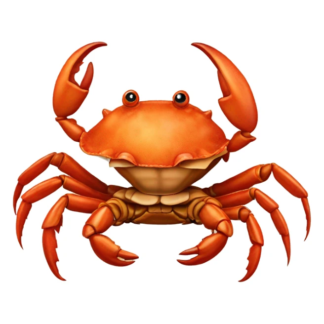 cowboy crab sticker