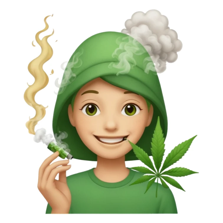 Smoking high sticker