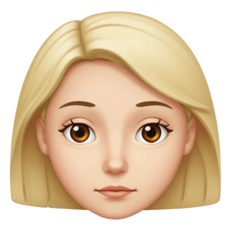 En person som side eye sticker