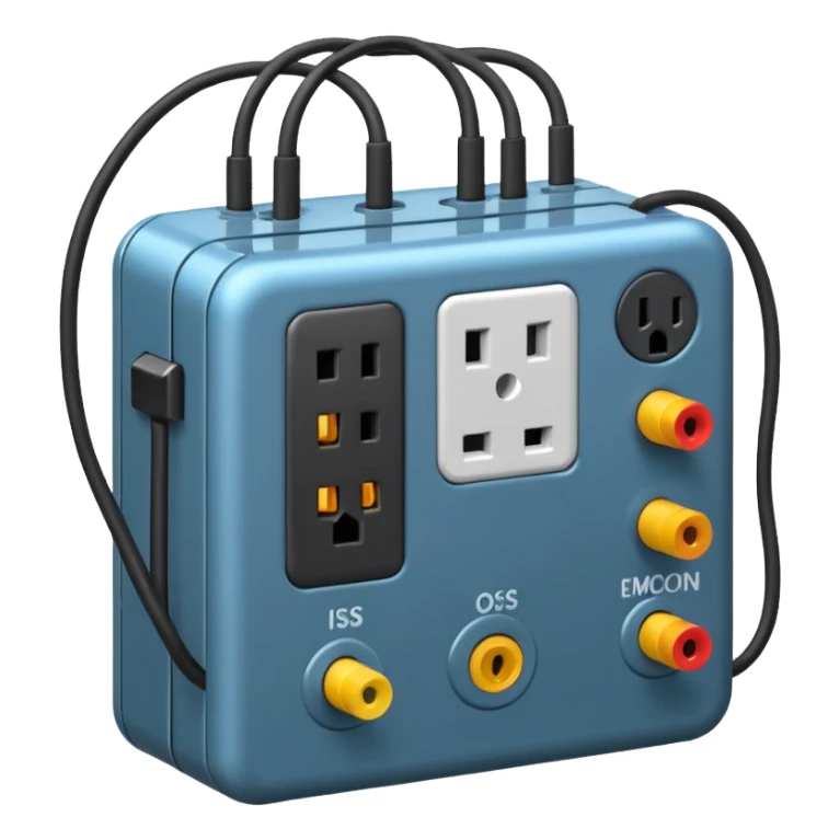 Broken electric device sticker