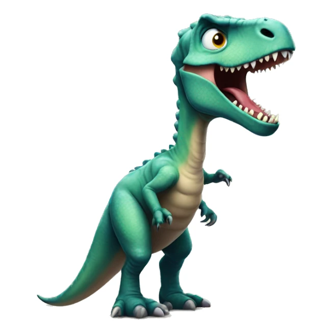 Tyrant dinosaur sticker