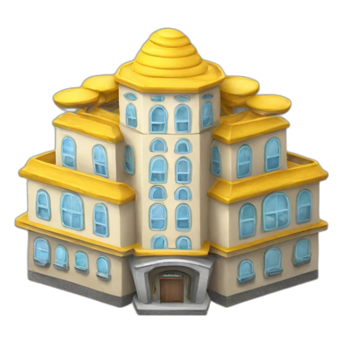 Five stars beehive hotel sticker