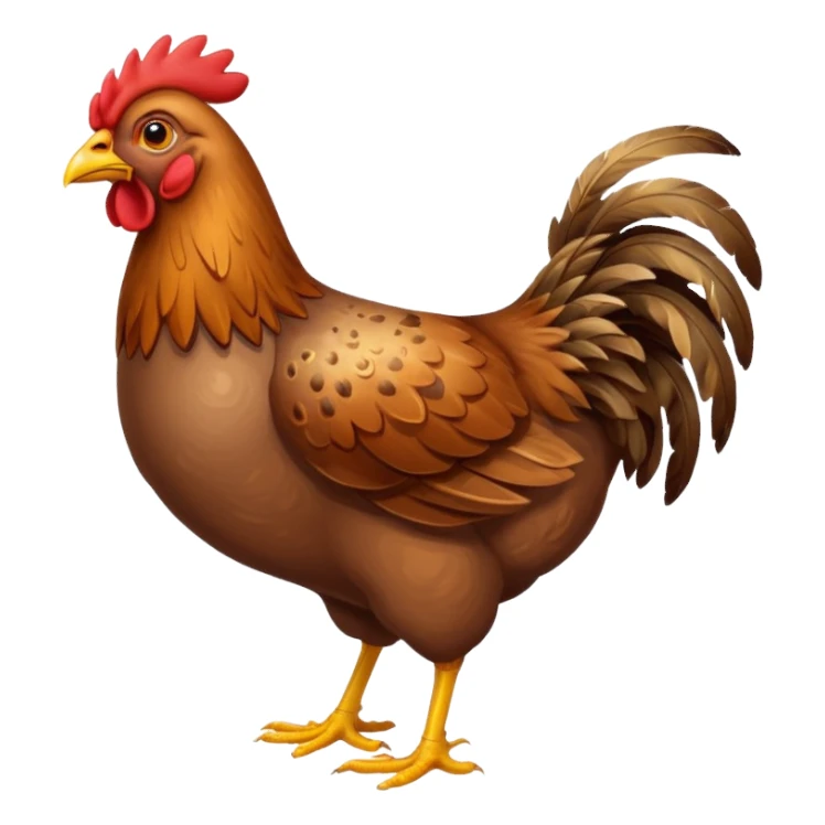 hen sticker
