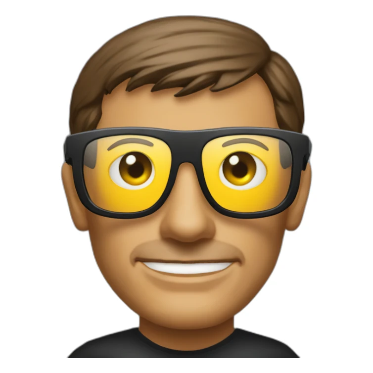 Tony Robbins sunglasses crossed arms sticker