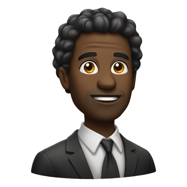 black man landlord sticker