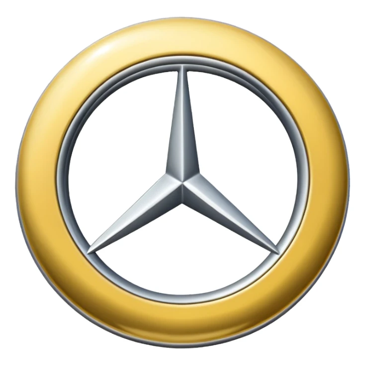 Mersedes значок sticker