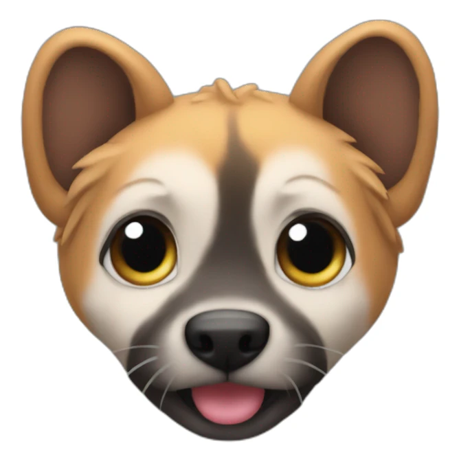 una monita tierna sticker