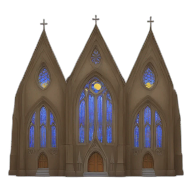 cathedral radio sticker