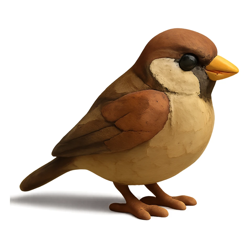 sparrow sticker