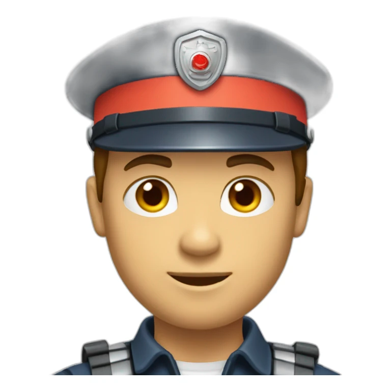 Un pompier musclé  sticker