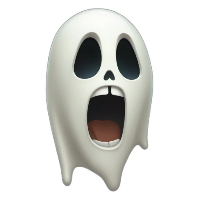 Scream Ghost sticker