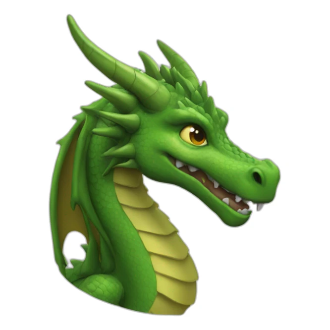 military Green Dragon sticker