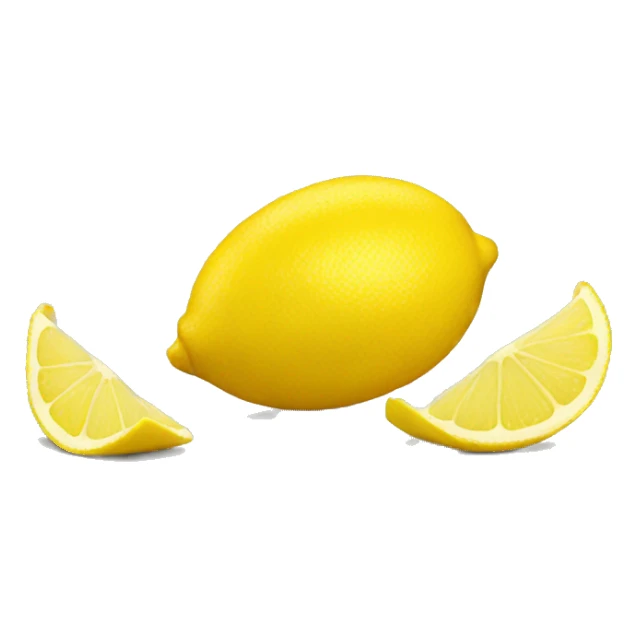 lemon peel sticker