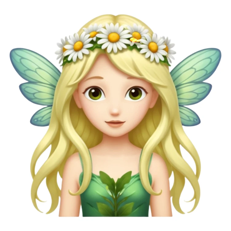 Daisy wings,Flower Fairy. sticker