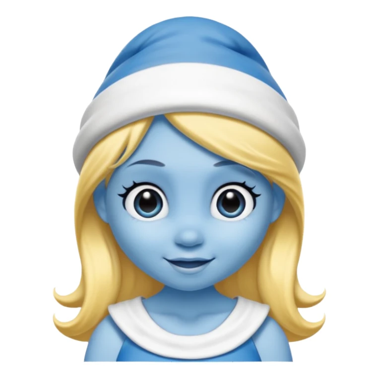 Smurfette sticker