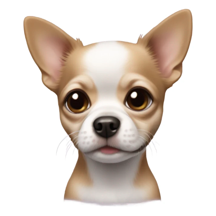 Chihuahua shitzu puppy sticker