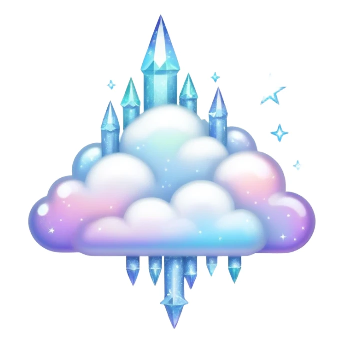 Fairy dust sticker