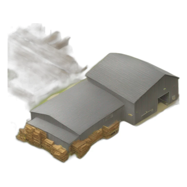 modern lumber factory sticker