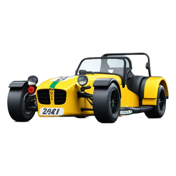 Caterham race car  sticker