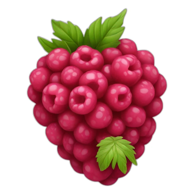 Rasberry sticker