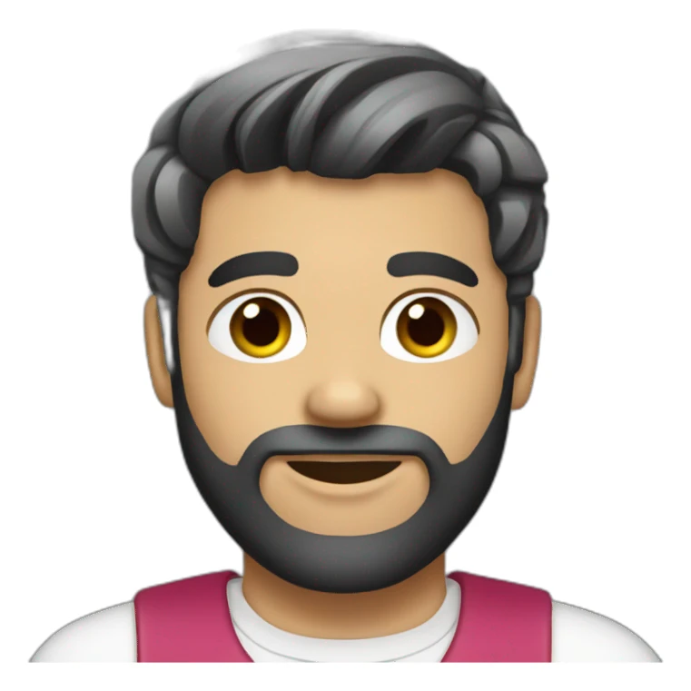 cosmetologist male sticker