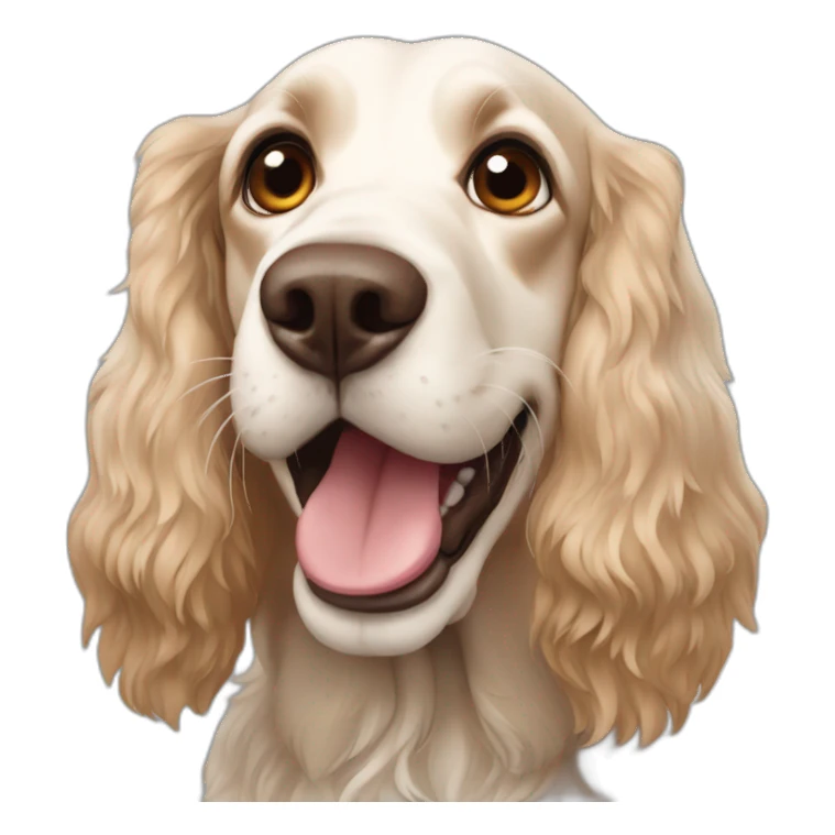 dog crocker spaniel sticker