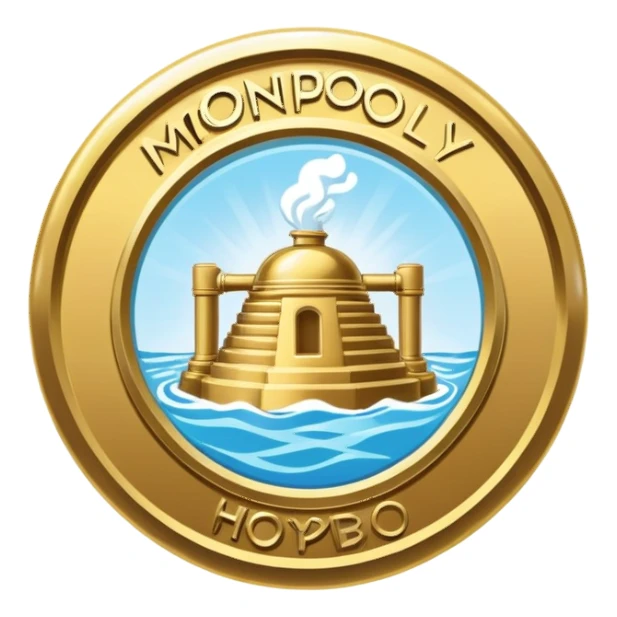 Monopoly hydro specialist badge  sticker