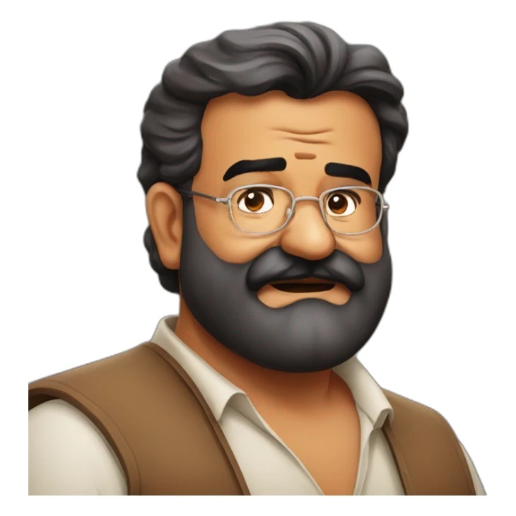 Mohanlal old sticker