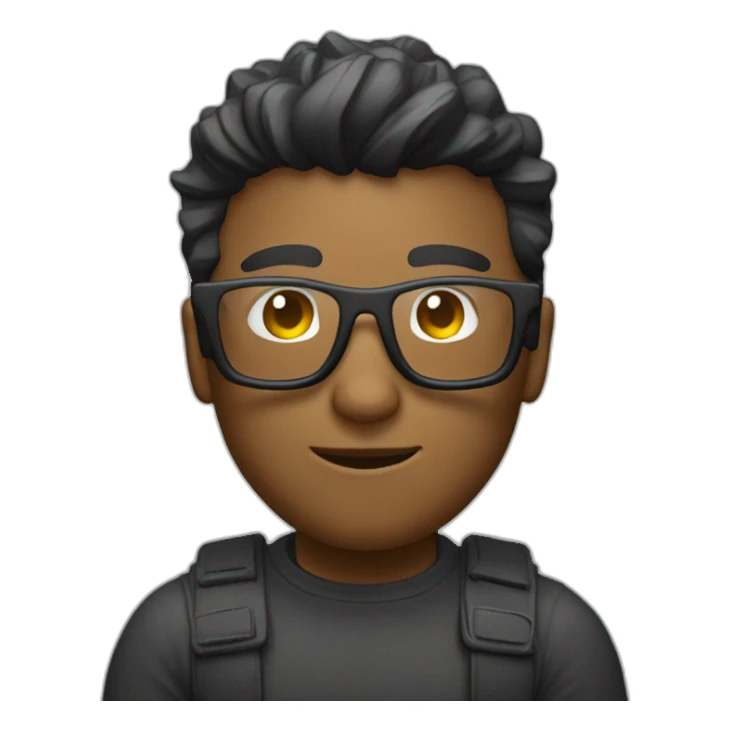 Persona con gafas de realidad virtual  sticker