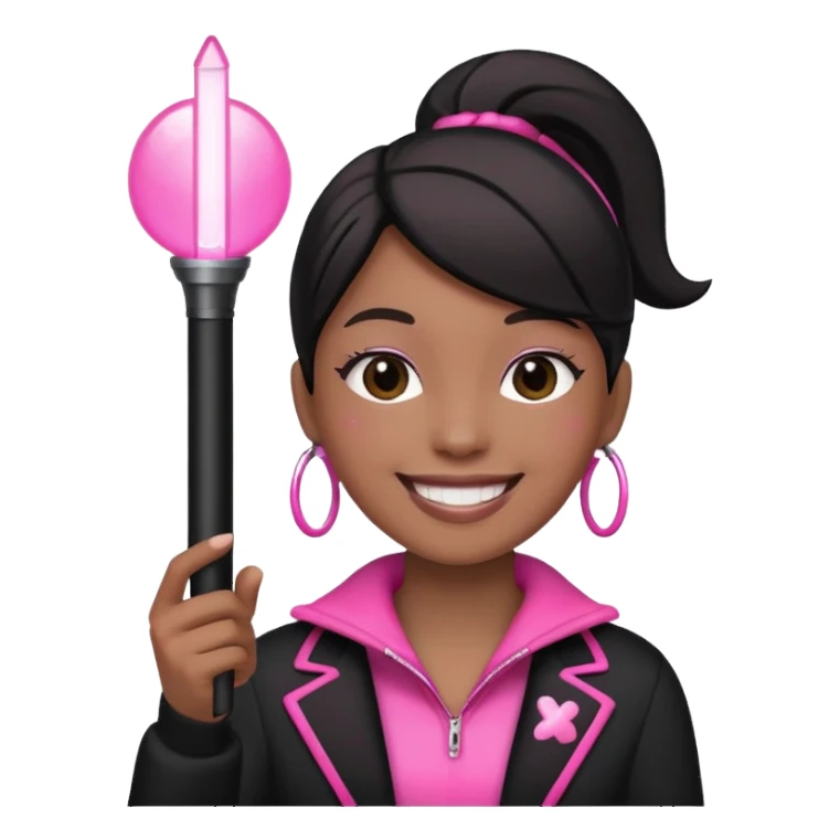 Black pink konser sticker