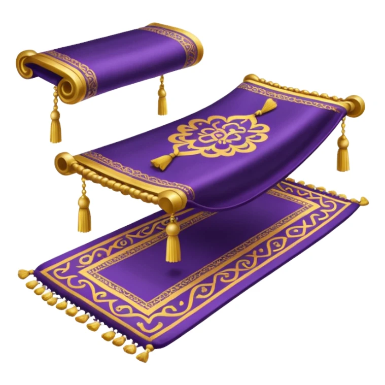 Magic carpet emoji sticker