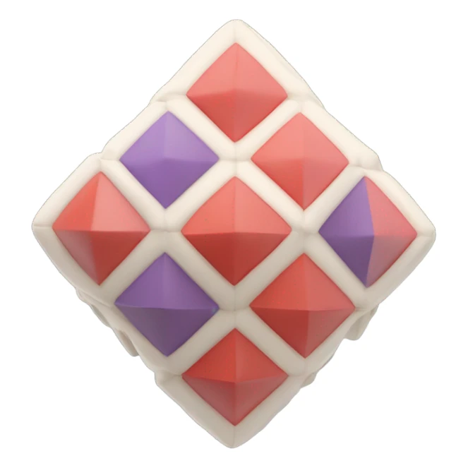 Icosahedron sticker
