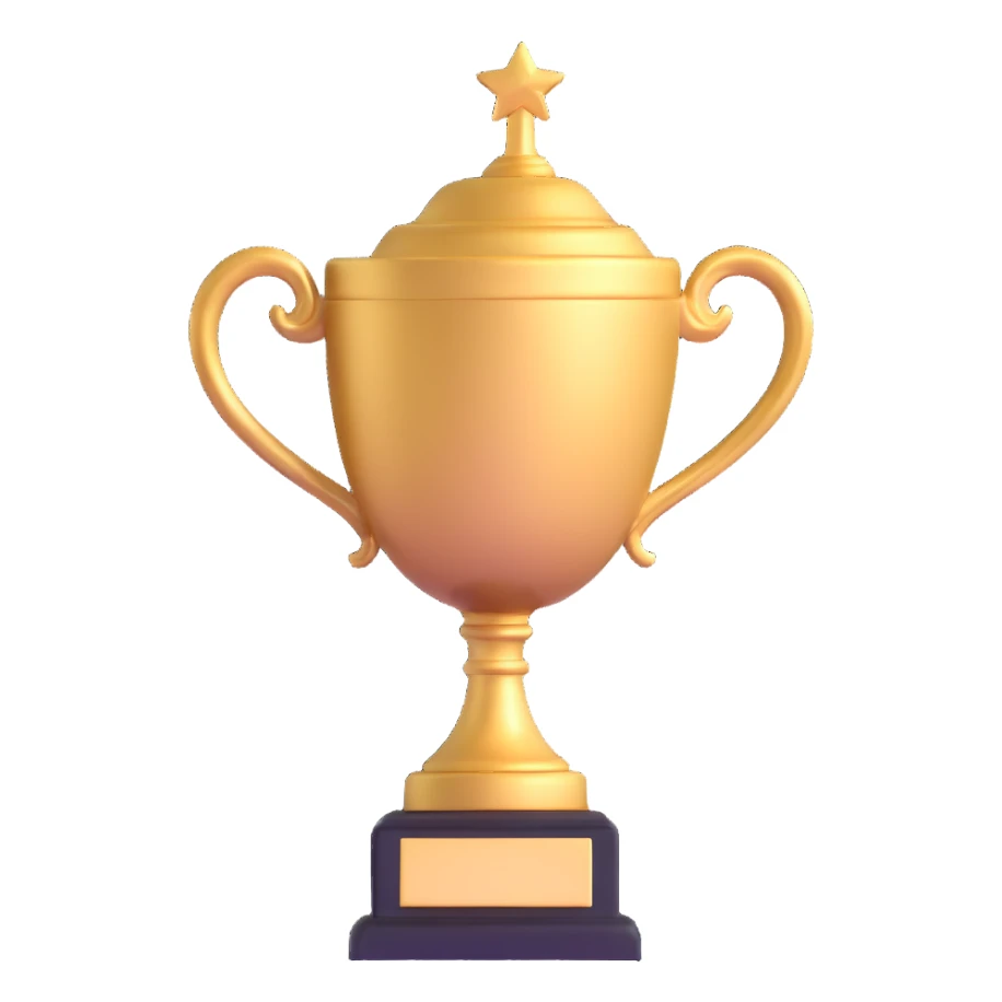 Winner's Cup trophy sticker