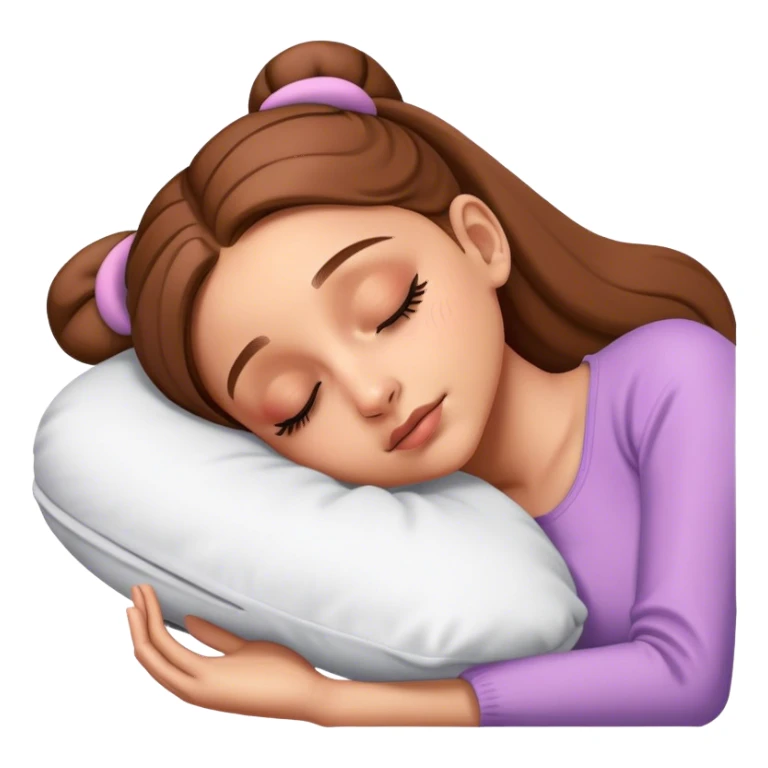 Ariana Grande sleeping sticker