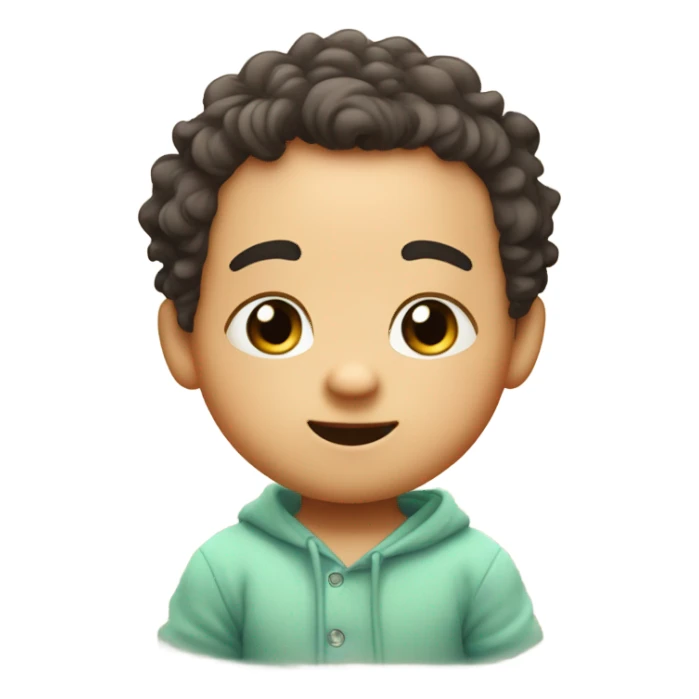 cute baby boy sticker