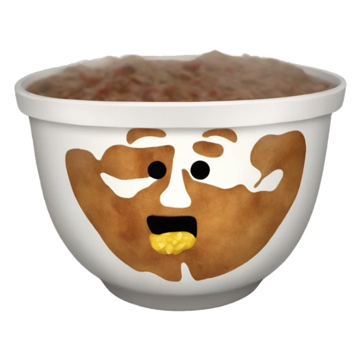 Chipotle bowl sticker