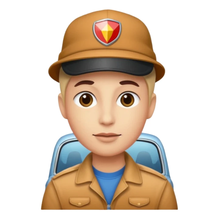 A car ave hat sticker