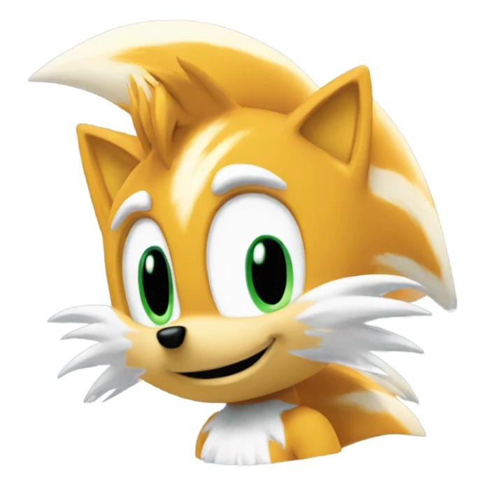 Tails from sonic  sticker