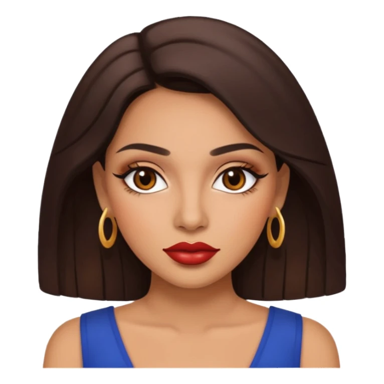 Latina maquillage  sticker