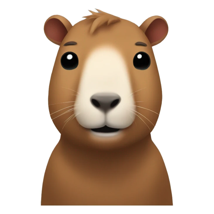 among us with a capybara sticker