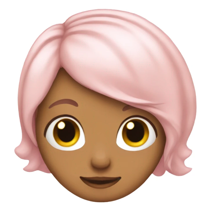 Light pink hear with cat sticker