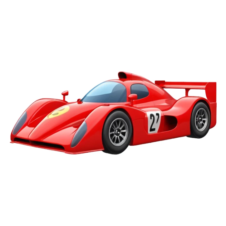 A Racing Car sticker