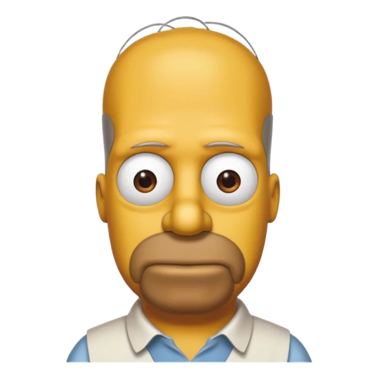 Homer Simpson sticker