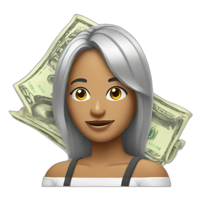 Gente con dinero  sticker