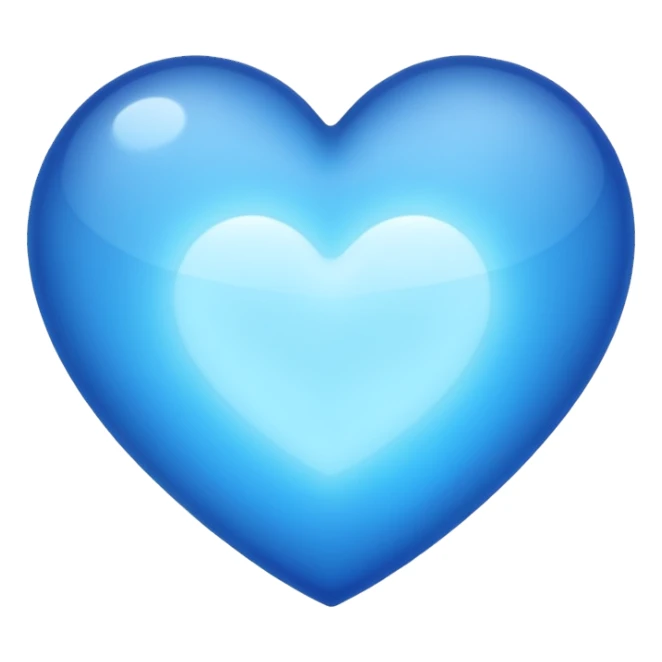 🩵 this heart but more beautiful  sticker