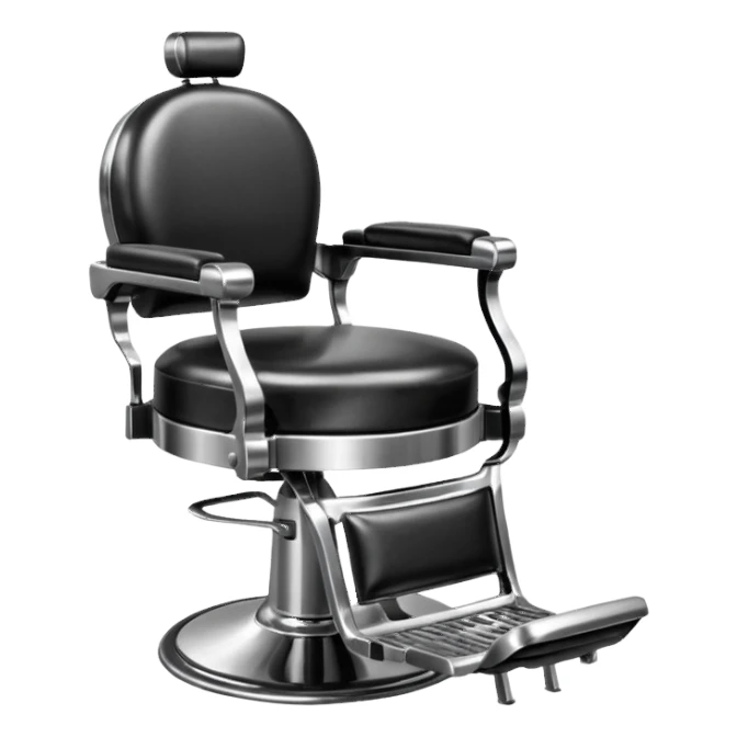 barber shop items, single sticker