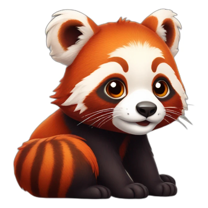 cute-red-panda sticker