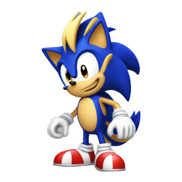tails sonic sticker