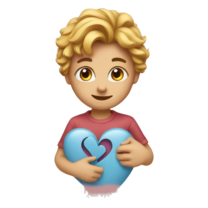 Heart with s sticker