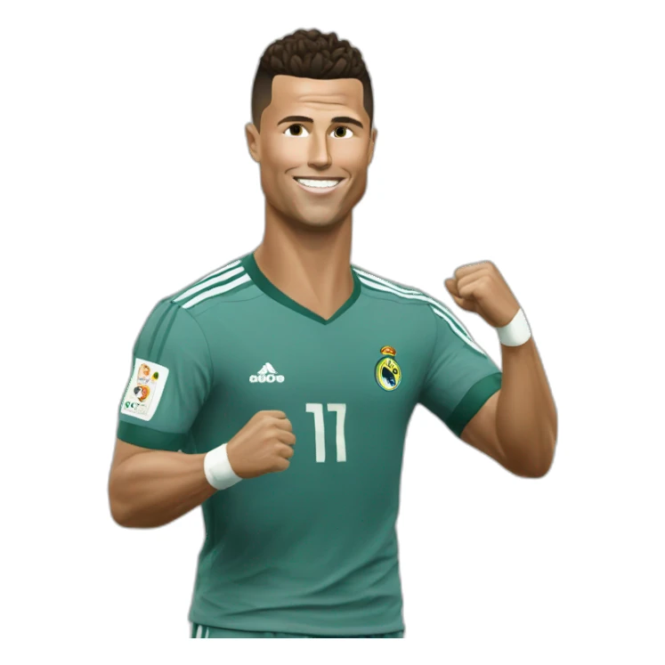 Ronaldo qui fait SUUUUUU sticker